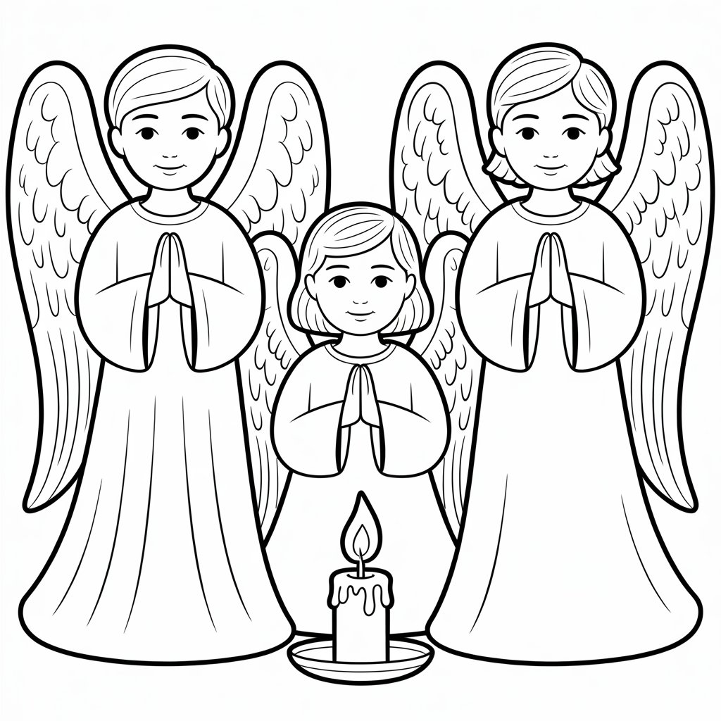 malvorlagen engel für erwachsene