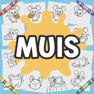Maus Ausmalbilder