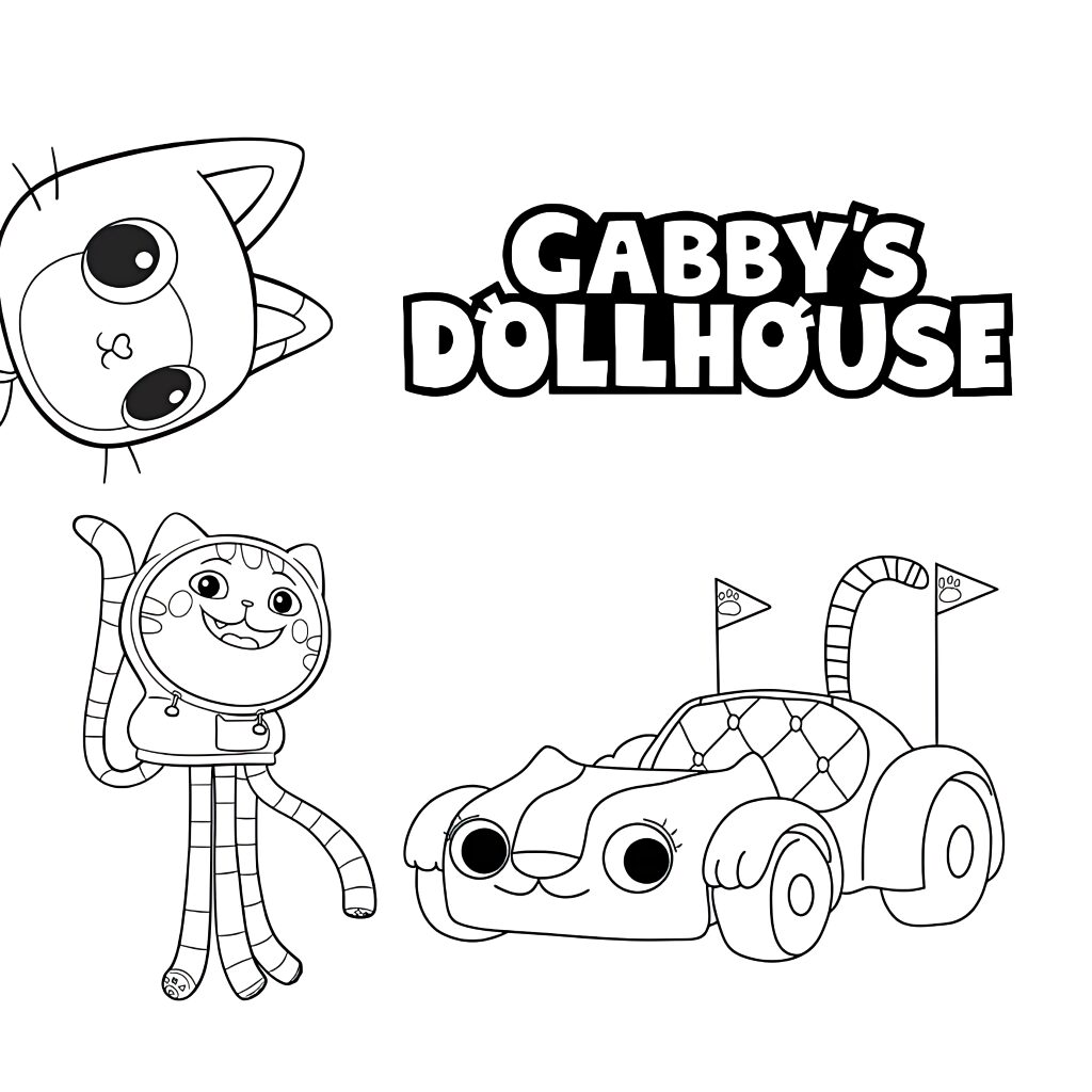ausmalbilder gabby dollhouse