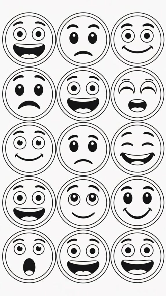 einhorn ausmalbild emoji