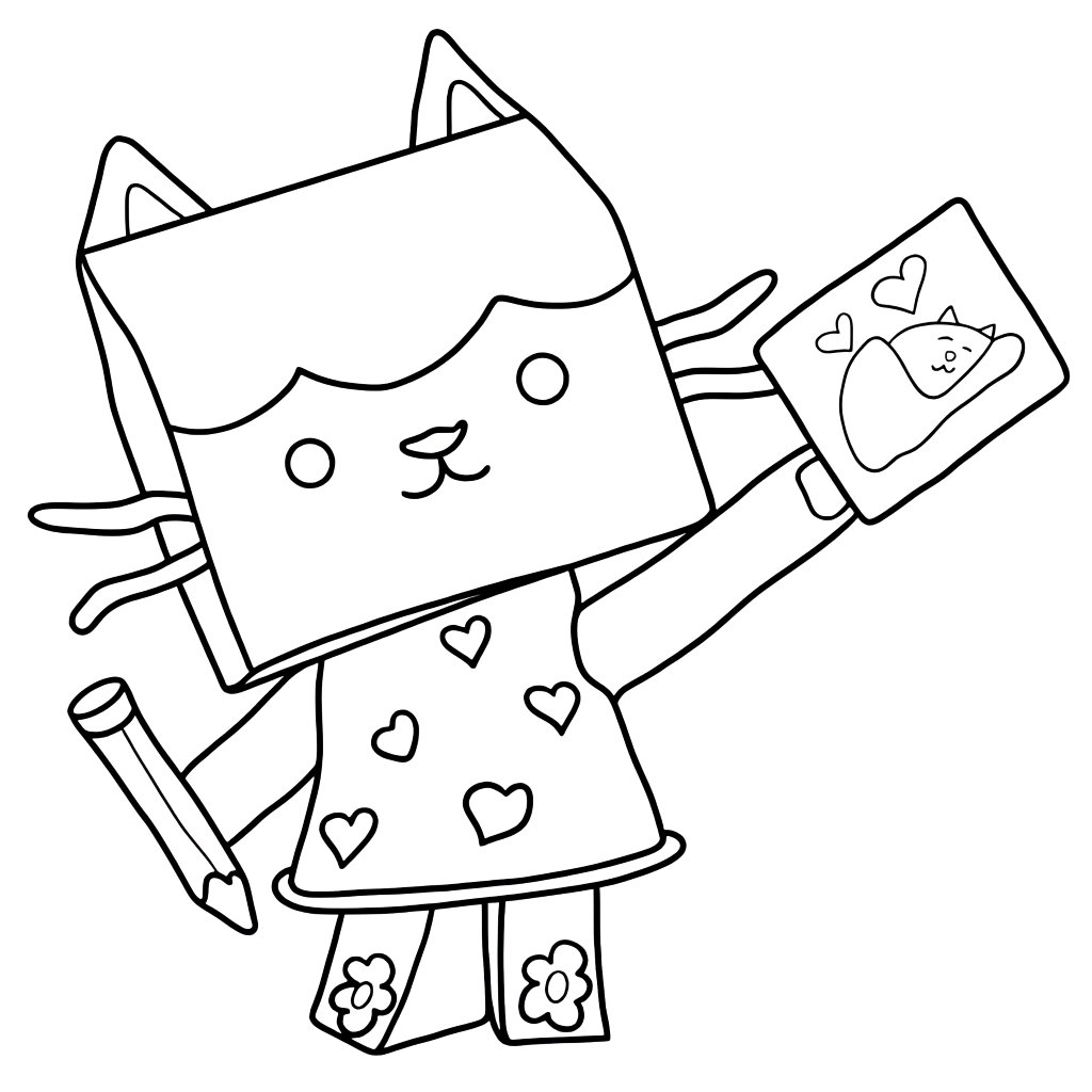 gabbys dollhouse ausmalbild