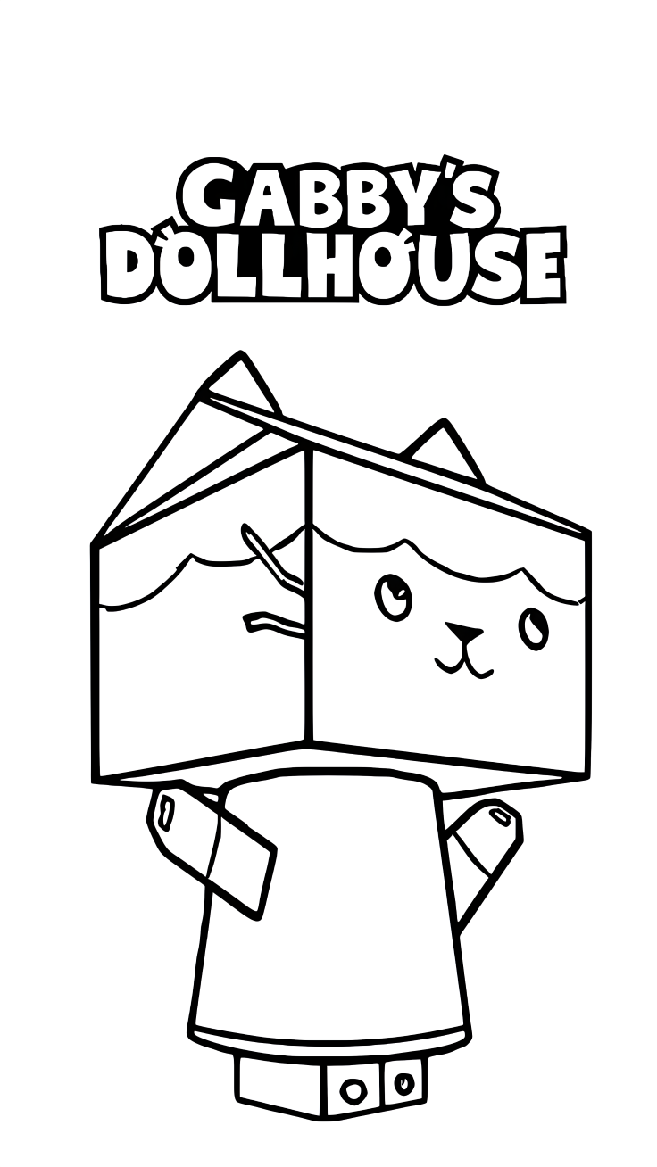 gabby's dollhouse ausmalbilder