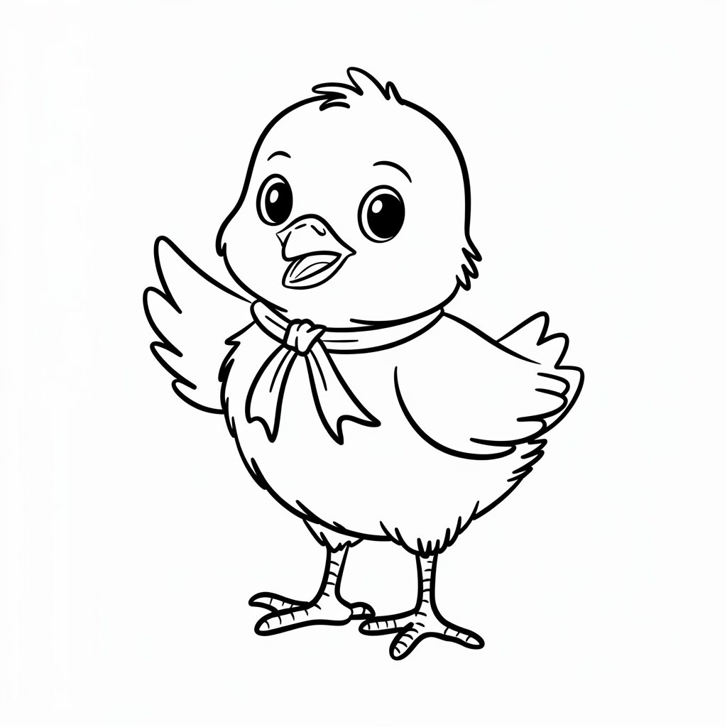 malvorlage küken ostern