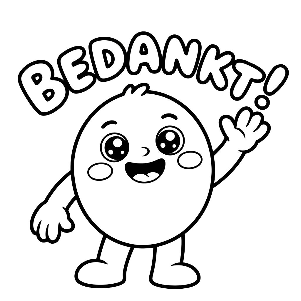 ausmalbild danke kostenlos