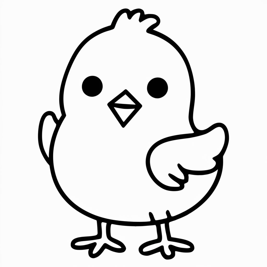 ausmalbilder küken ostern