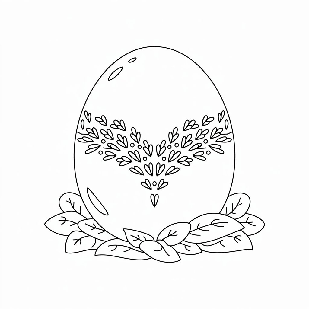 ausmalbilder küken im ei