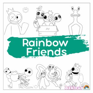 Ausmalbilder Rainbow Friends
