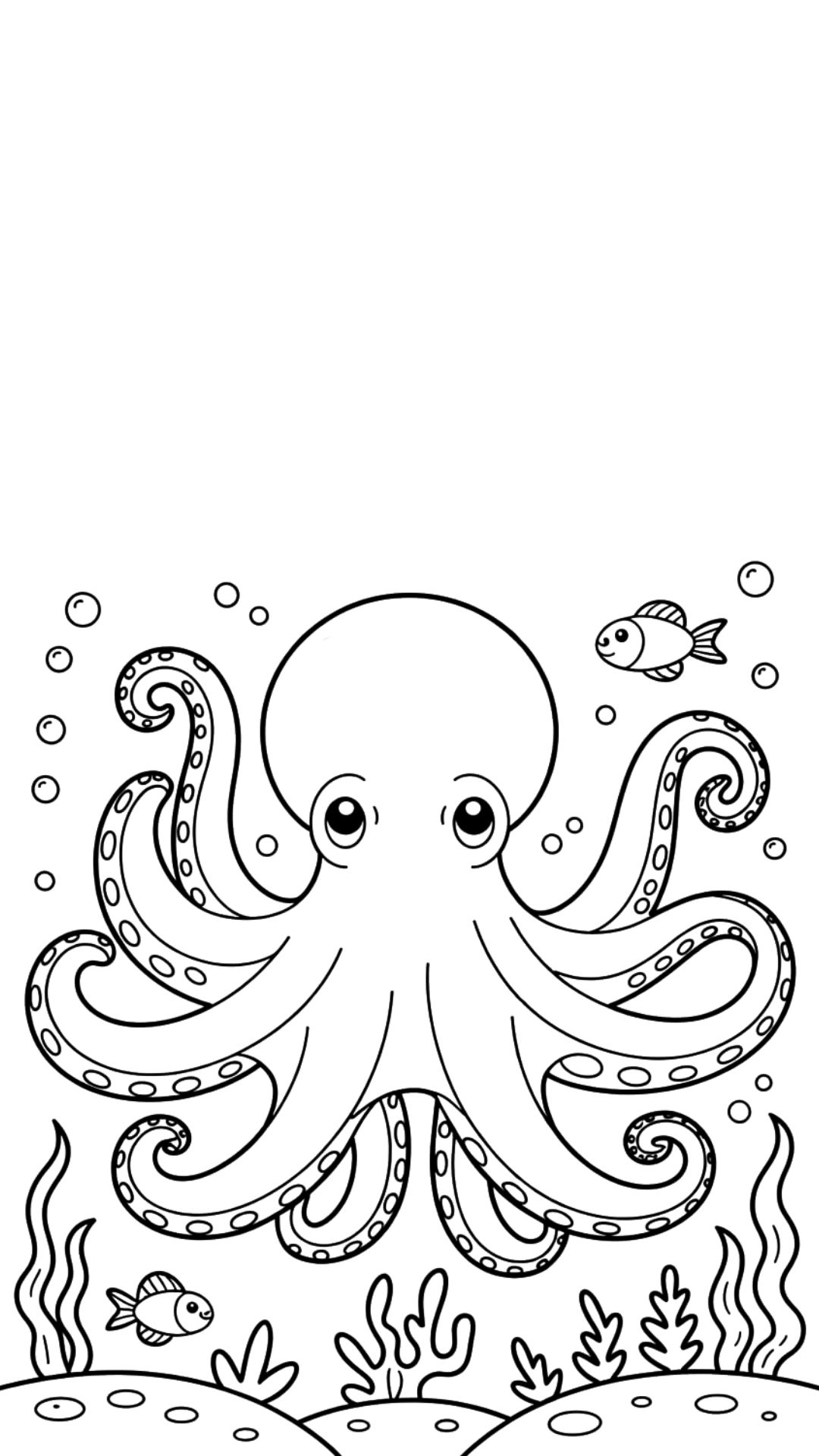 kraken ausmalbilder