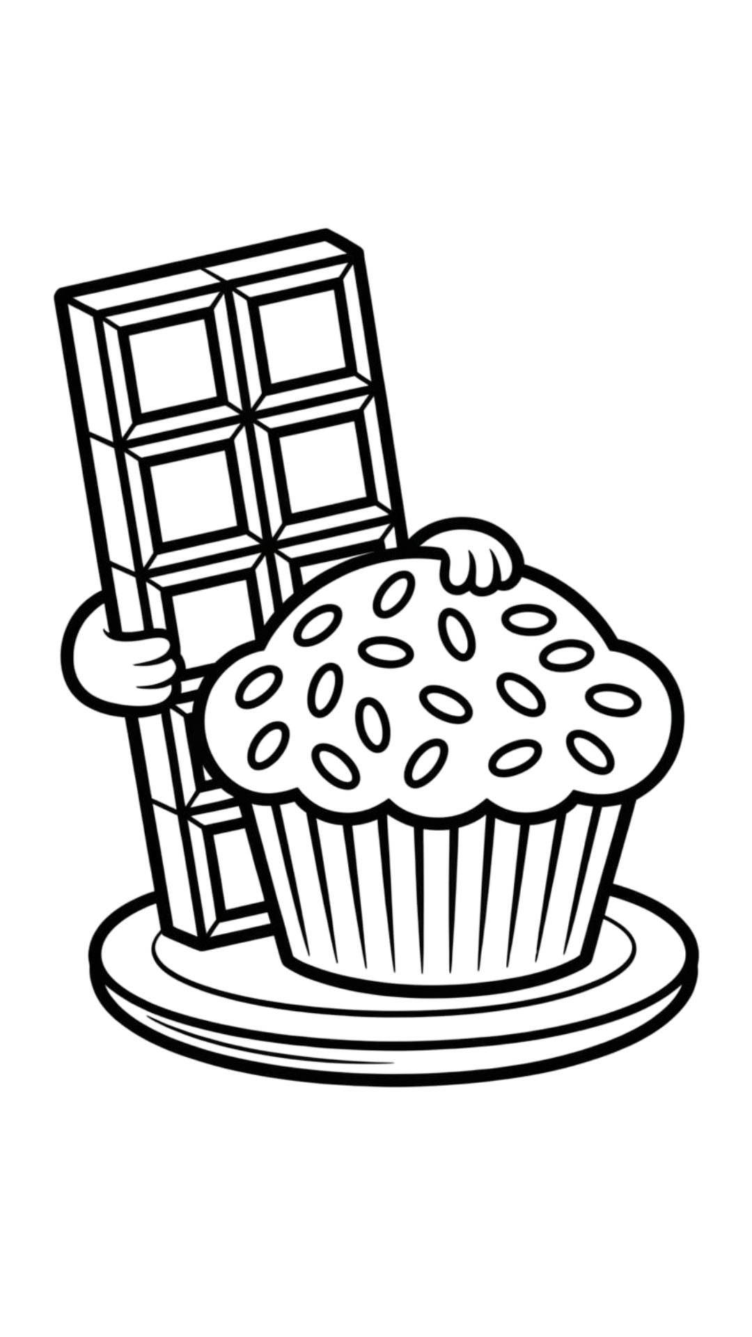 candy süßigkeiten ausmalbilder