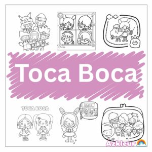 Toca Boca Ausmalbilder