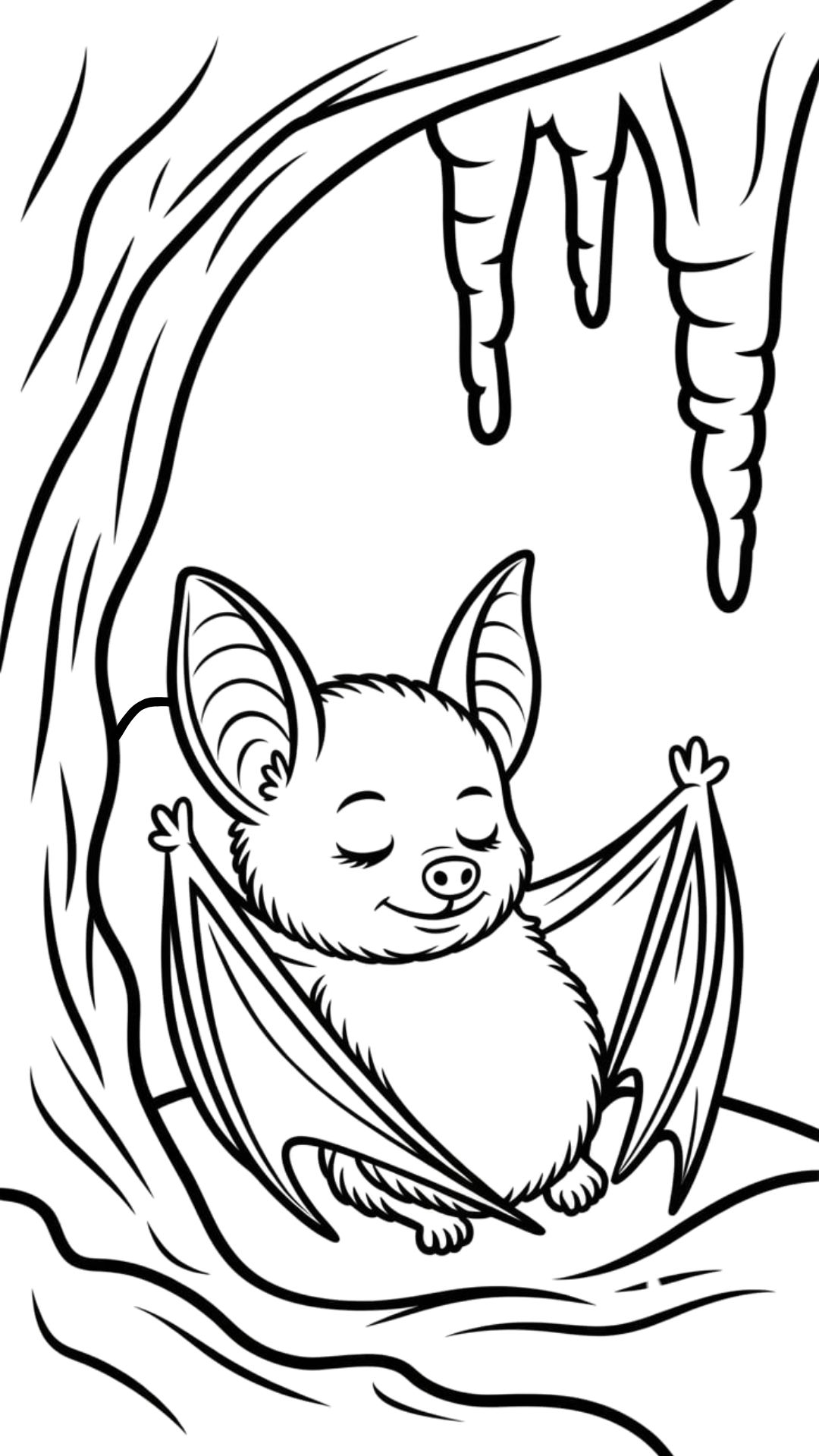 malvorlagen fledermaus