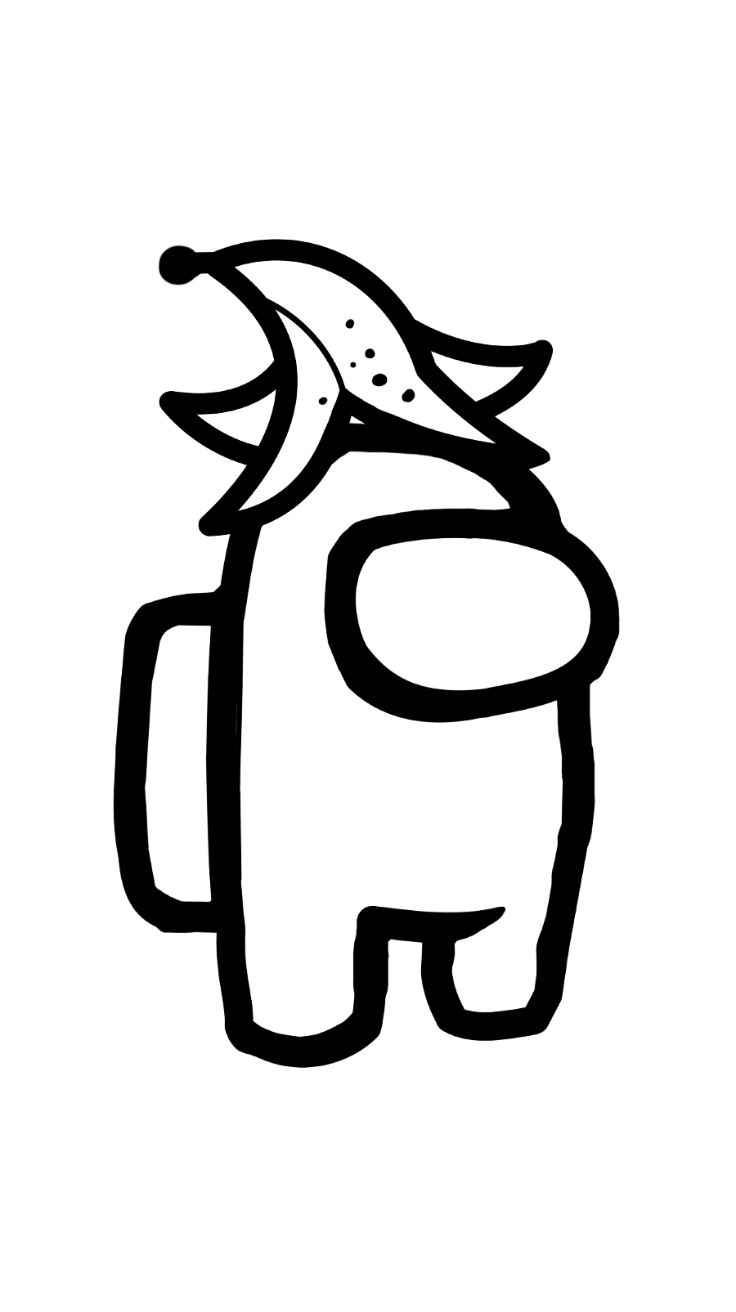 Ausmalbilder von Among Us