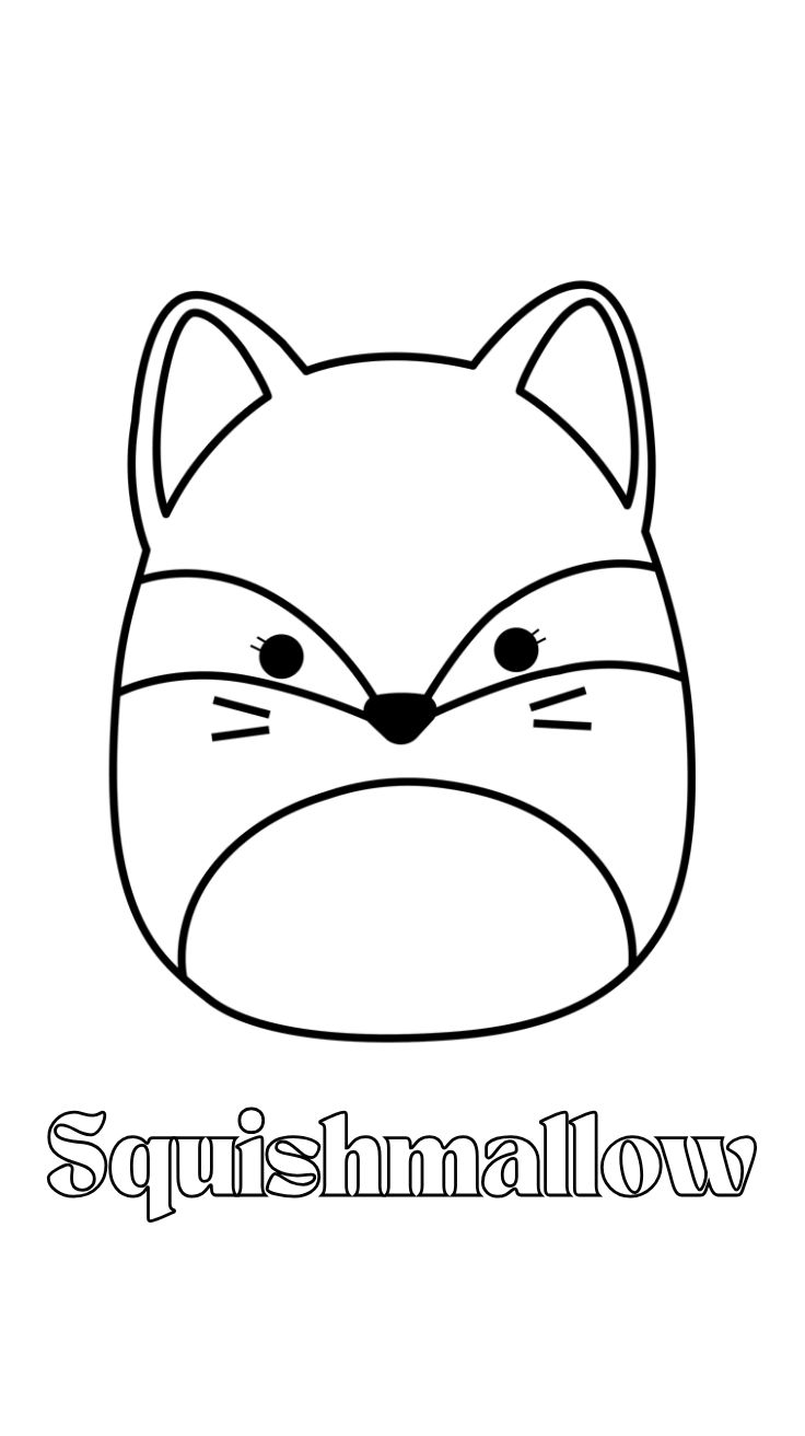 squishmallow ausmalbilder zum ausdrucken