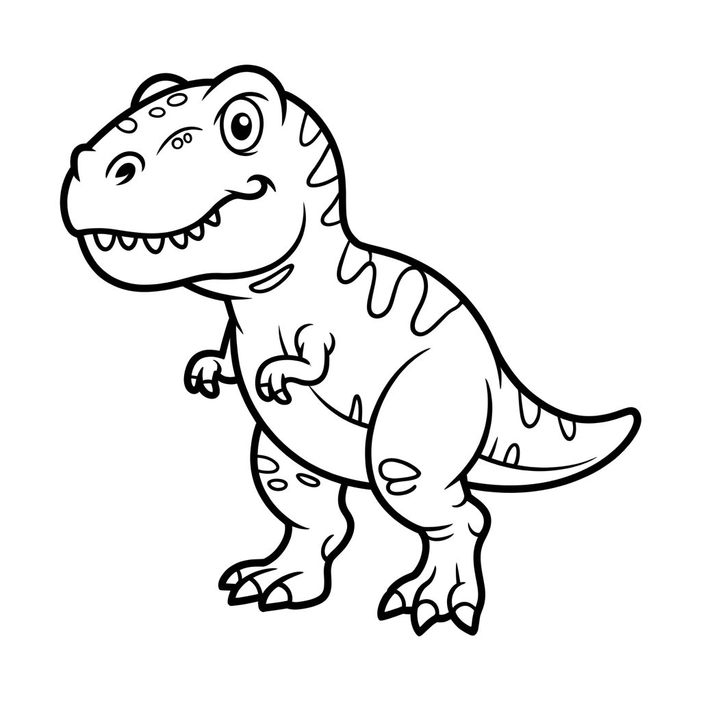 t rex ausmalbilder