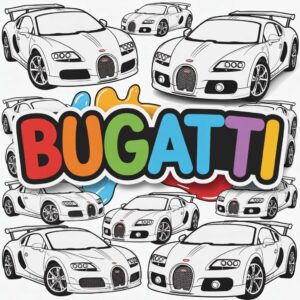 Bugatti Ausmalbilder
