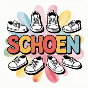 Ausmalbild Schuhe
