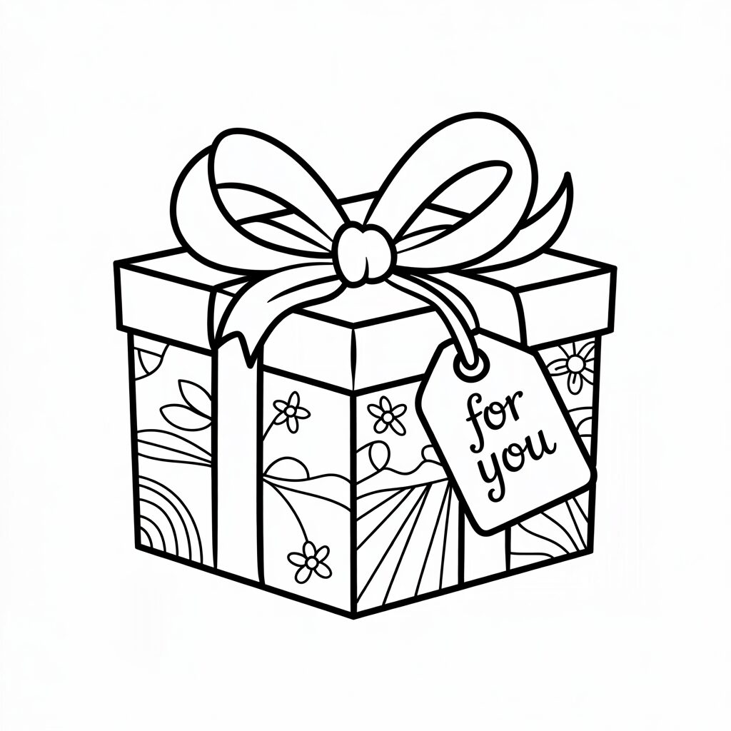 geschenke ausmalbilder