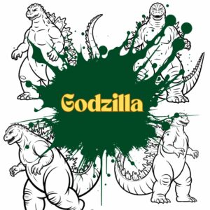 Godzilla Ausmalbilder