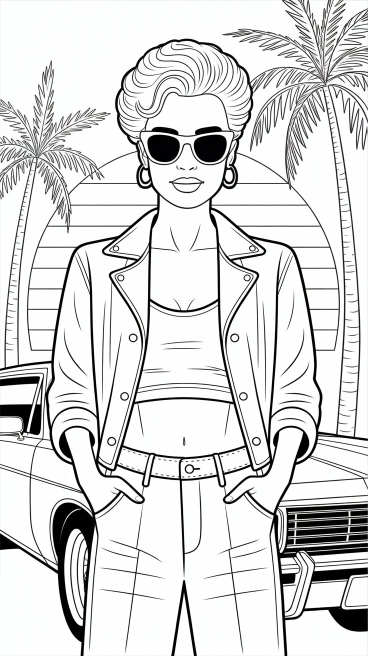 ausmalbilder von topmodel