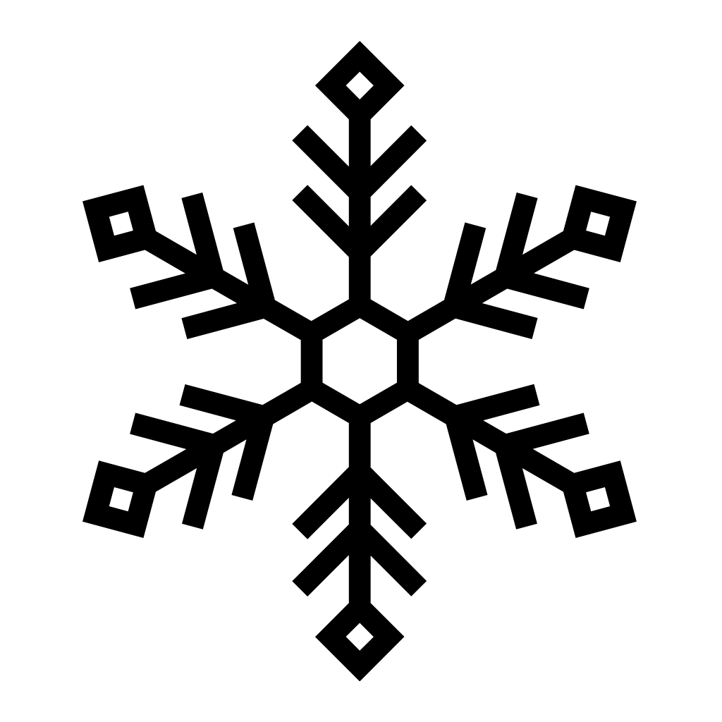 ausmalbilder schneeflocken