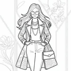 ausmalbilder topmodel