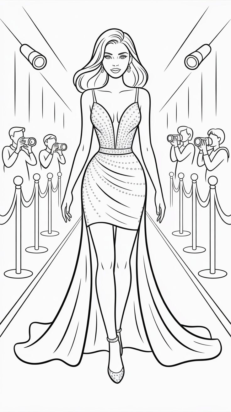 topmodel ausmalbilder ausdrucken