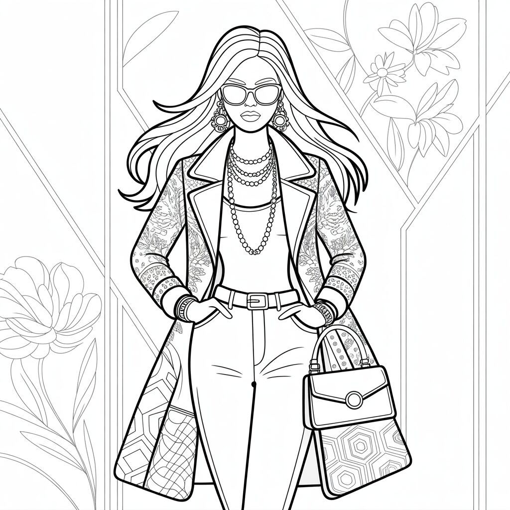 ausmalbilder topmodel