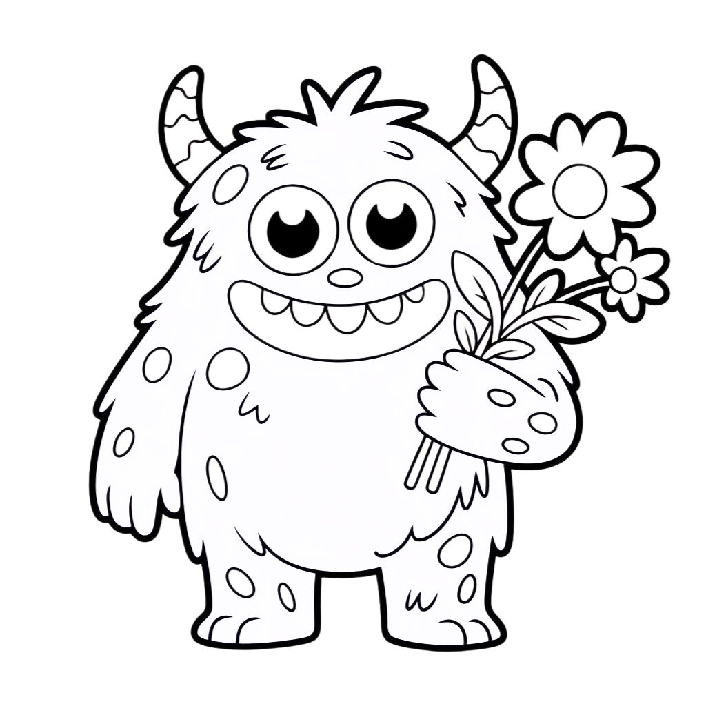 ausmalbilder kostenlos monster