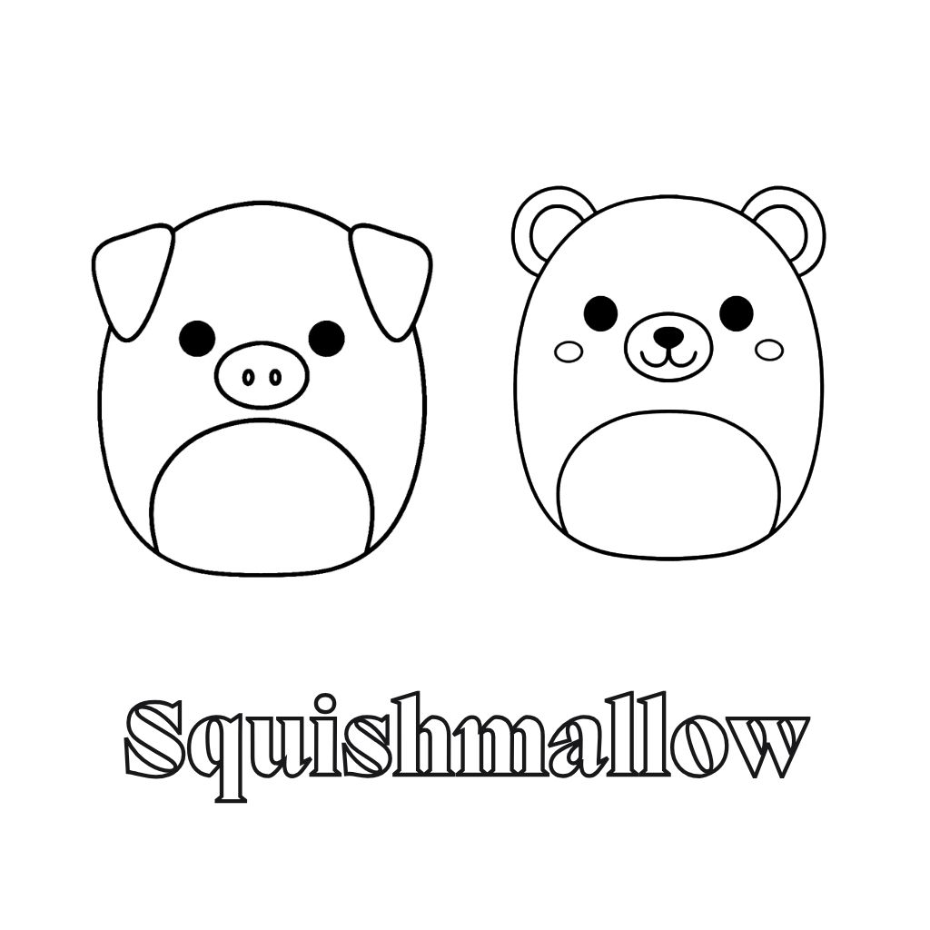 ausmalbilder squishmallow
