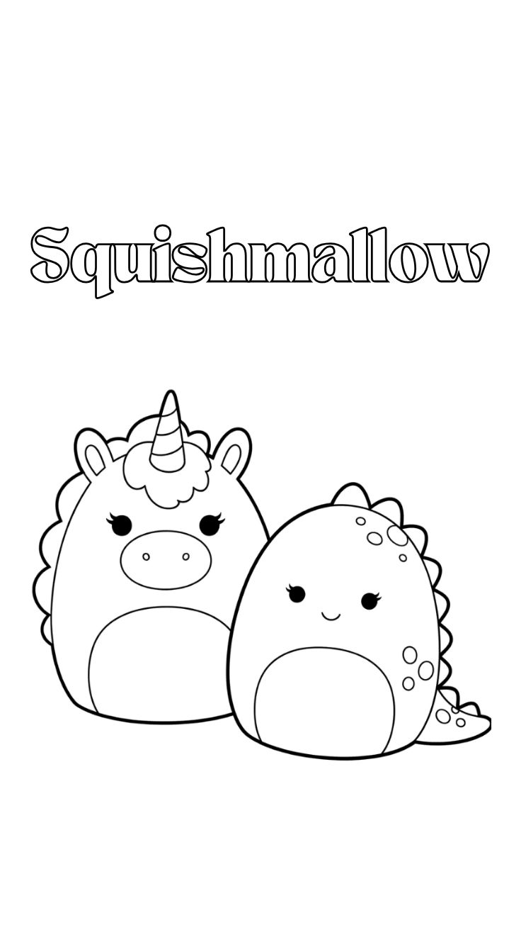 squishmallows ausmalbilder kostenlos