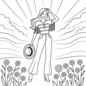 topmodel ausmalbilder zum ausdrucken