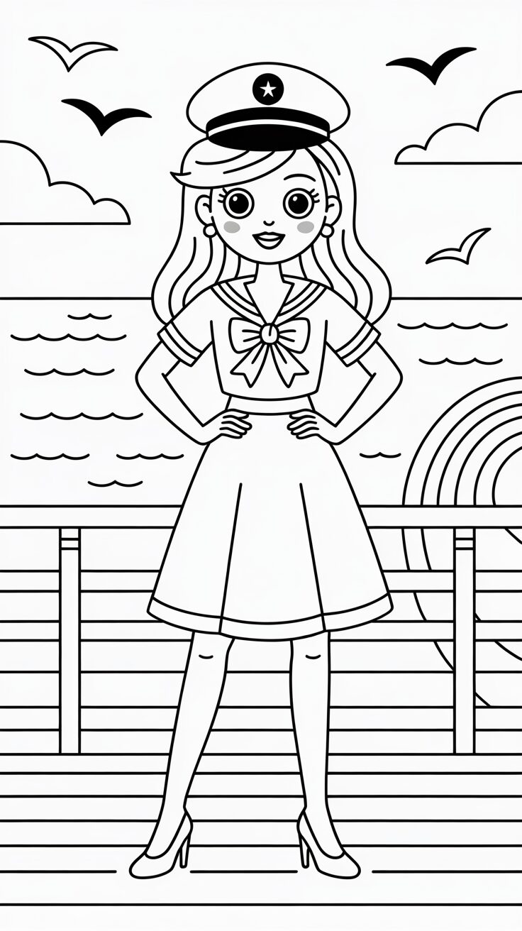 ausmalbilder topmodel kostenlos