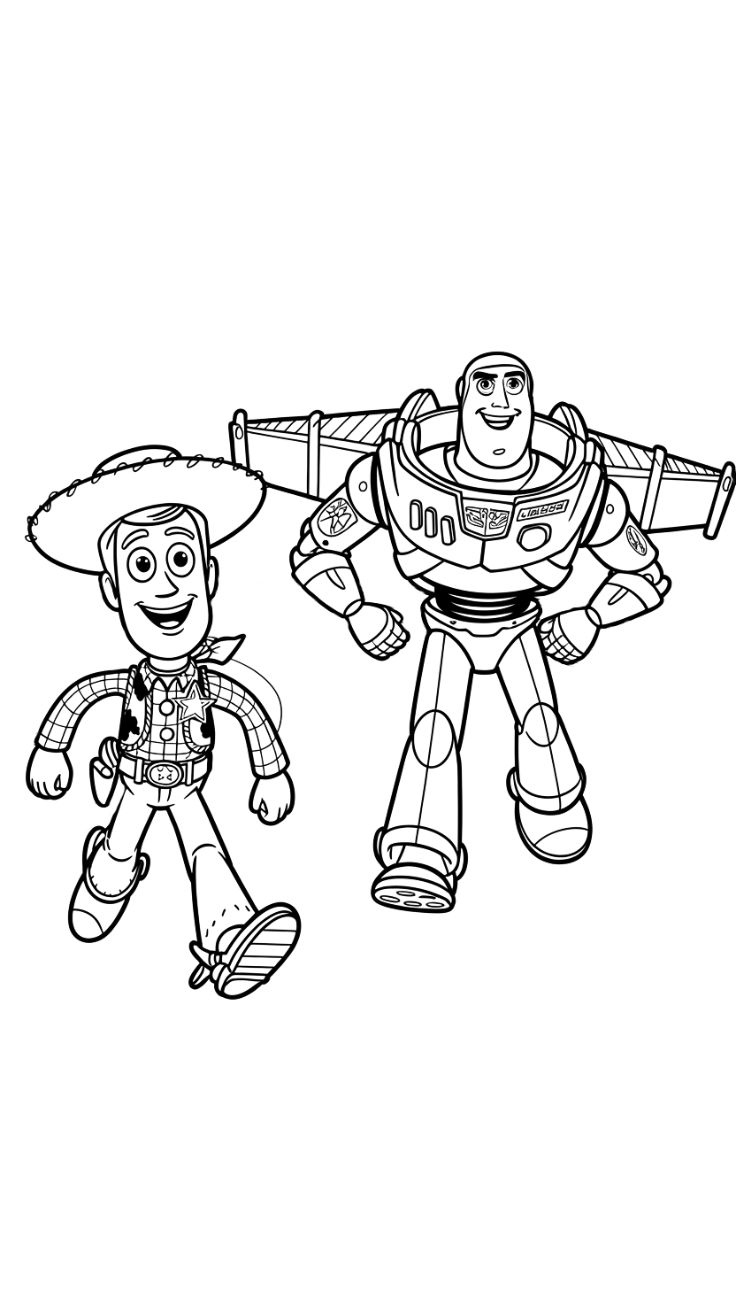toy story malvorlagen