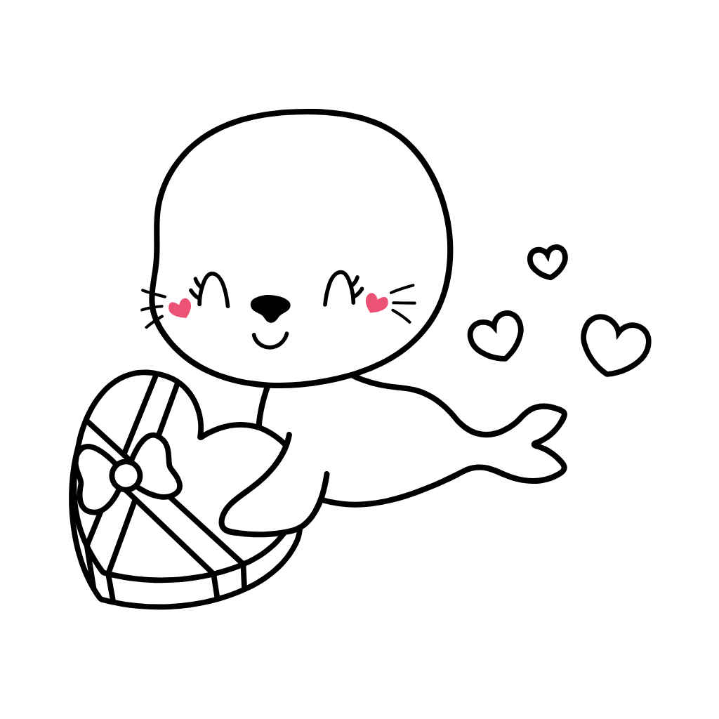 robbe seehund malvorlage