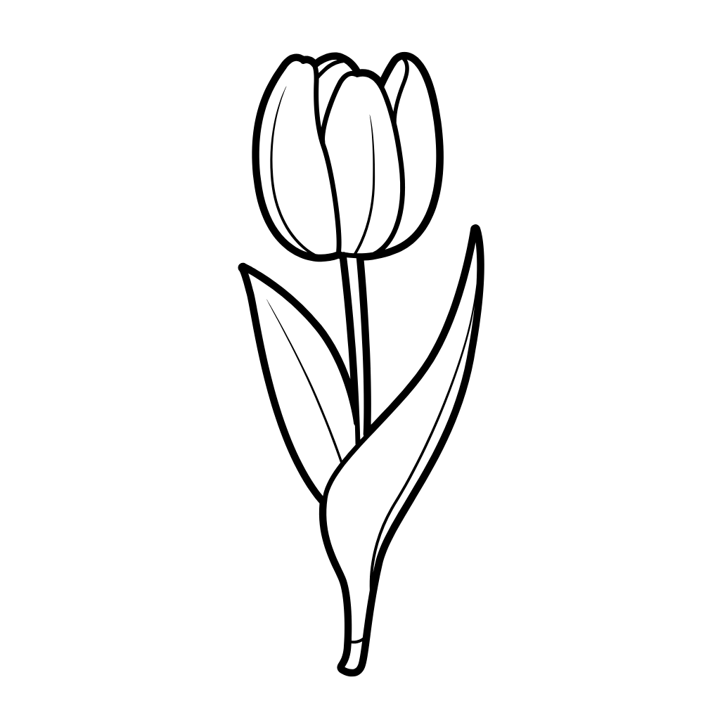 Ausmalbilder Tulpen