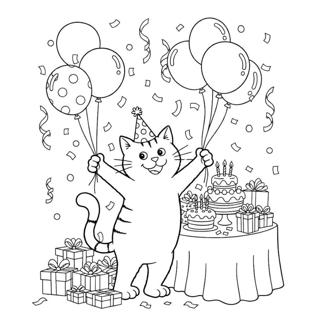 Dikkie Dik Geburtstag Ausmalbild